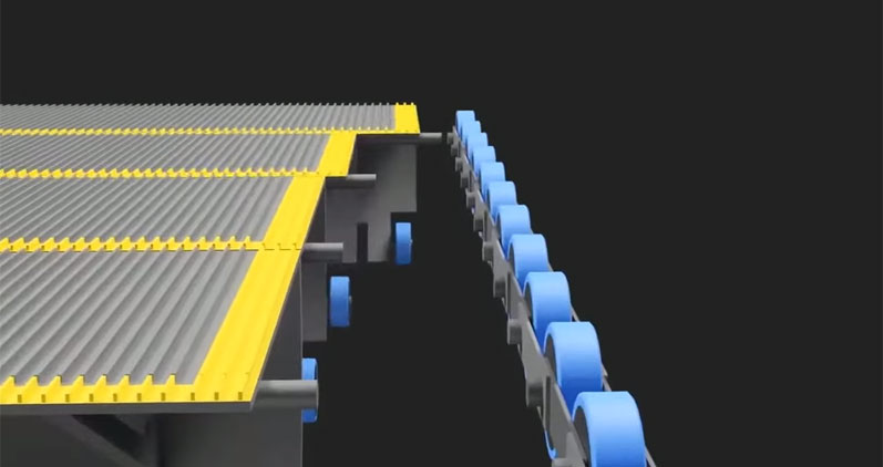3D Animation Of How Escalator Works